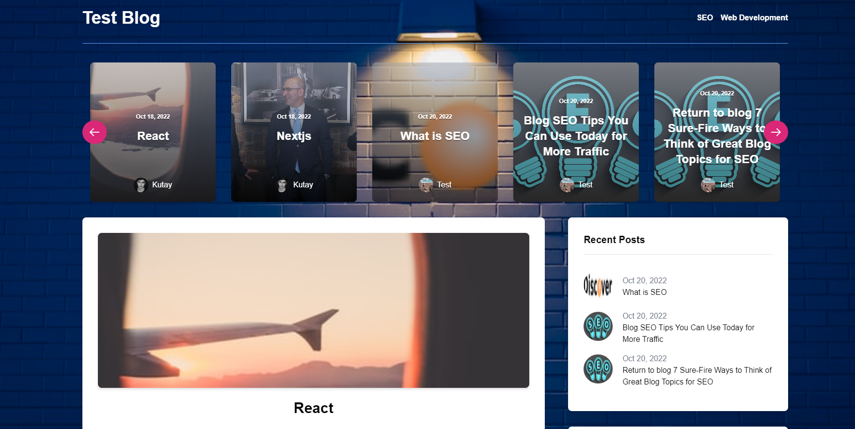 Blog Project